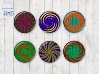 Motiv-Cabochons 1818 